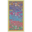 Autistic Art Market Place hernyóselyem kendő 70 x 140 cm