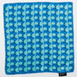 Bluemen - silk pocket tissue 30 x 30 cm