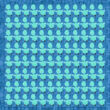 Autistic Art Bluemen hernyóselyem díszzsebkendő 30x30 cm