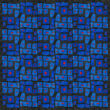 Autistic Art Cubes hernyóselyem díszzsebkendő 30x30 cm