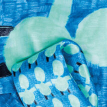 Autistic Art Bluemen hernyóselyem díszzsebkendő 30x30 cm